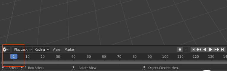 In 3D software, the pointer on the timeline is like the present moment in life